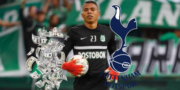 Kevin Mier un portero que brilla en Colombia con Atlético Nacional.