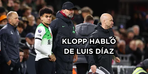 Klopp habló de Luis Díaz antes de enfrentar al Nottingham. Foto tomada de CNN en Español.