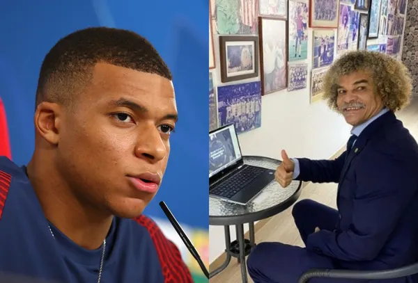 Kylian Mbappé discrepa de un negocio al cual es cercano Carlos Valderrama.