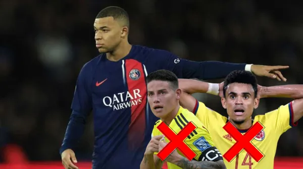 Kylian Mbappé mostró su reconocimiento a este colombiano.