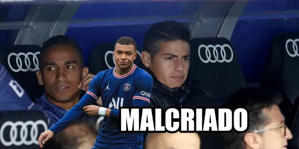 Kylian Mbappé en problemas con el PSG de Francia para forzar su salida, ni James Rodríguez se atrevió a eso en el Real Madrid.