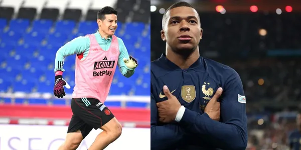 Kylian Mbappé se ha hecho viral por un conflicto que habría tenido en la Selección Francia, en paralelo a James Rodríguez lo critican por una recocha que tuvo en la tricolor.