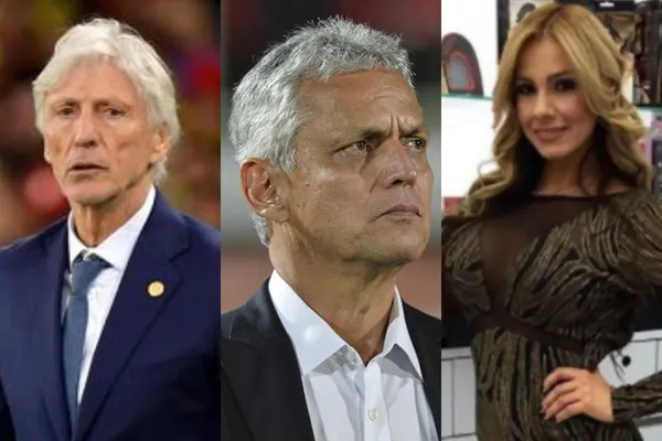 La actriz colombiana habló sobre los entrenadores que pasaron por la Selección Colombia