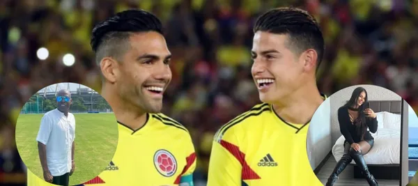 La actriz habló sobre los jugadores de la selección Colombia