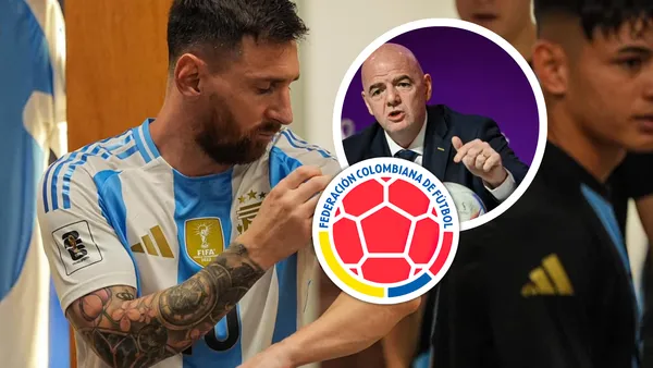 La advertencia de la FIFA a la Selección Argentina con Lionel Messi Foto: FIFA, AFA y Escudoteca