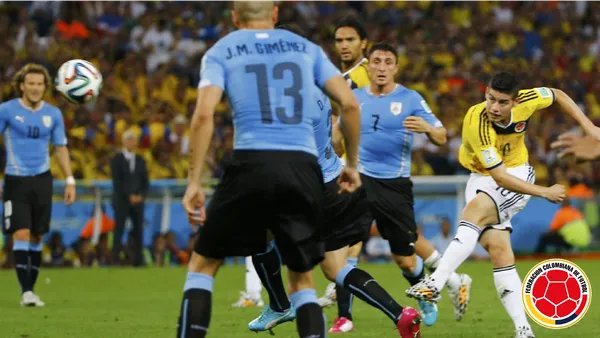La anotación de James Rodríguez en el Mundial de Brasil 2014 lo llevó al Real Madrid