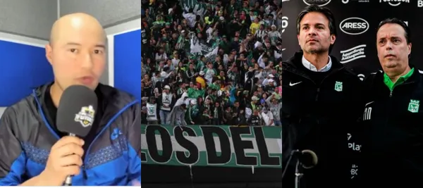 La barra Los Del Sur están en contra de los actuales dirigentes de Atlético Nacional