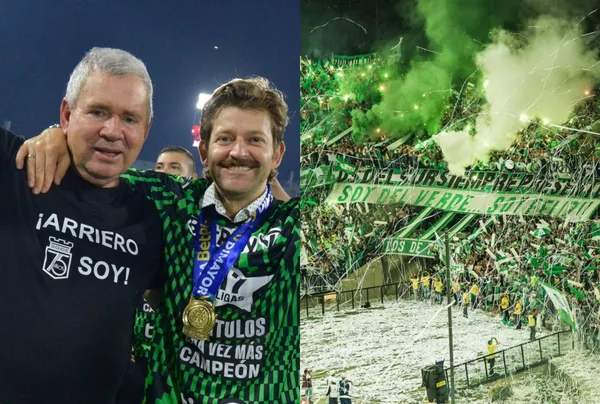 La barra Los Del Sur lanzó un duro comunicado contra la dirigencia de Atlético Nacional.