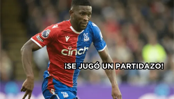 La calificación que obtuvo Jefferson Lerma jugando con Crystal Palace