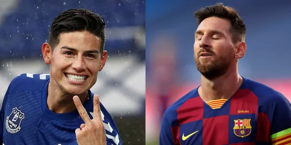 La camiseta de Everton firmada por James Rodríguez está en una compañía que vende productos autografiados por los deportistas más famosos del mundo.