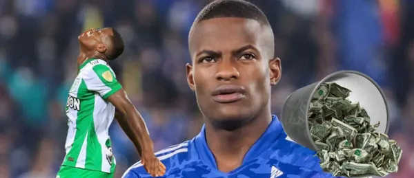 La carrera del futbolista viene en picada con Atlético Nacional