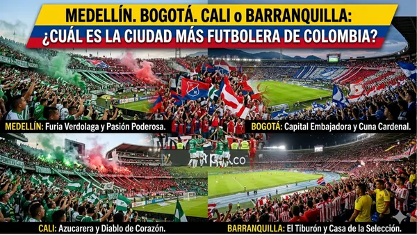 La ciudad más futbolera de Colombia