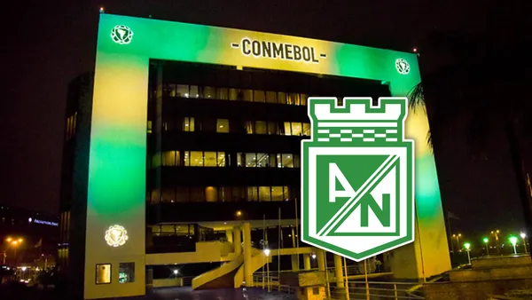 La CONMEBOL felicitó a Nacional por su cumpleaños, pero mira la inesperada reacción de los hinchas. Foto: CONMEBOL y Escudoteca