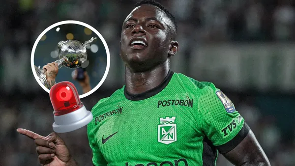 La CONMEBOL tomó una decisión que afecta a Nacional y deja a Hinestroza fuera ante Bahía. Foto: CONMEBOL y Nacionaloficial