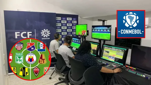 La Conmebol tomó una dura decisión (Foto tomada de Antena 2, Conmebol y El Tiempo)