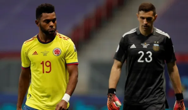 La Copa América de Brasil de 2021 quedó en el recuerdo, pero aún hay cuentas pendientes o eso parece indicar Miguel Ángel Borja, cuando fue entrevistado en ESPN Colombia y le preguntaron por ese polémico encuentro contra la Selección Argentina. Borja señaló que Emiliano Martínez fue el protagonista de la discordia en los penales, subrayó que: “Yo le iba a pegar para donde él se tiró, pero, por como él me estaba hablando, me estaba diciendo cosas tremendas”. Borja en efecto le anotó, le celebró de frente y advirtió que usaría la misma estrategia de ese momento para lograr anotar. Esa estrategia no fue usada por jugadores como Yerry Mina y Edwin Cardona que fallaron sus lanzamientos.