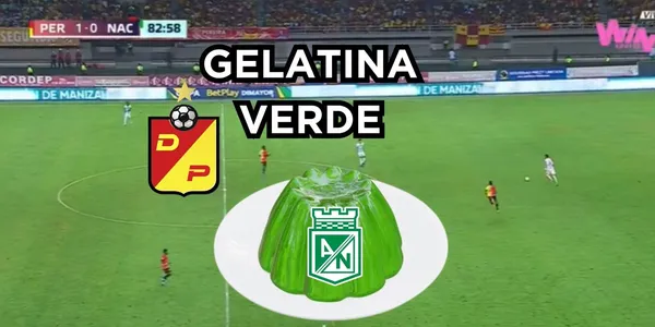 La defensa de Atlético Nacional es literalmente una gelatina.