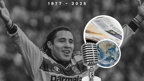 La despedida a Jorge Bolaño en todo el mundo Foto: Parma Calcio y Pexels