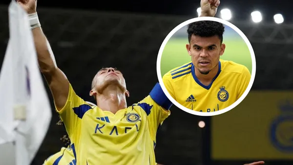 La diferencia posible de salarios entre Cristiano y Luis Díaz Foto: Al Nassr y Grox