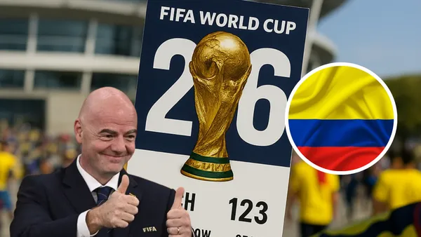 La emoción de los hinchas colombianos respecto a la Copa del Mundo y lo que espera la FIFA Foto: Creada con Chat GPT y FIFA