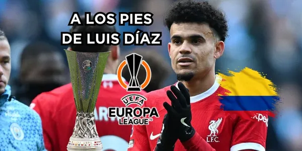 La Europa League destacó a Luis Díaz.