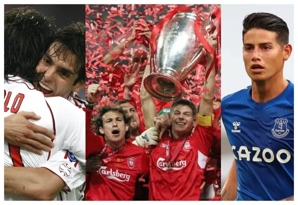 la ex gloria del futbol inglés que humilló a Kaká y Andrea Pirlo en sus mejores tiempos, ahora llena de elogios al delantero del Everton, James Rodríguez.