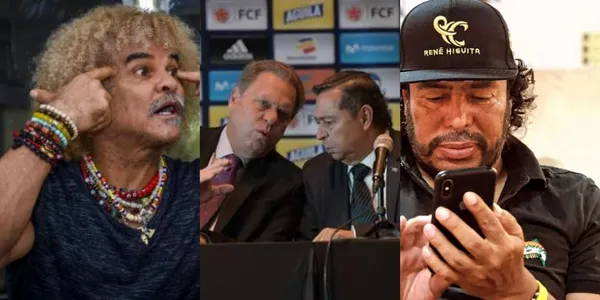 La Federación Colombiana de Fútbol (FCF) está en un problema con Carlos Valderrama y en paralelo se reveló que hará el ente con René Higuita.
