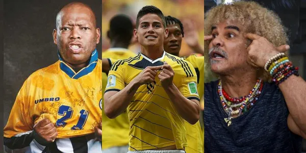 La Federación Colombiana de Fútbol (FCF) publicó un vídeo donde juntaron a Faustino Asprilla con James Rodríguez, llamó la atención lo que pasó con Carlos Valderrama según algunos hinchas.