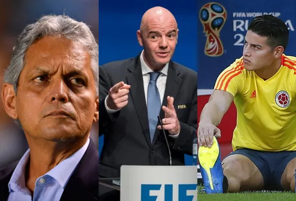 La FIFA desde hace un mes tiene un dolor de cabeza con Reinaldo Rueda y James Rodríguez por el Mundial de Qatar 2022.