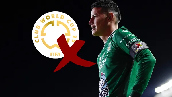 La FIFA le dijo NO al Club León: James fuera del Mundial por conflicto con Pachuca. Foto: FIFA, Pexels y James Rodríguez