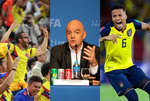 La FIFA se pronunció con respecto al caso de Ecuador y los hinchas de la Selección Colombia dieron a conocer su opinión.