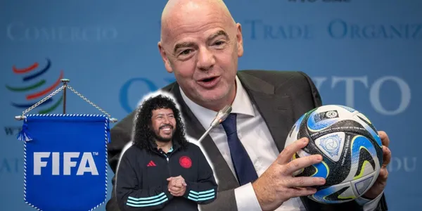 La FIFA en sus redes sociales tuvo un gesto con René Higuita.