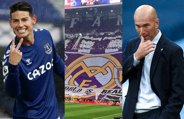 La hinchada del Real Madrid se fue contra Zinedine Zidane luego de que James Rodríguez demostrará esto a los hinchas, aseguran que nunca debió dejarlo ir del club merengue