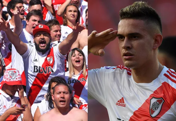 La hinchada de River Plate se manifestó sobre la posible salida de Santos Borré al Atlético de Madrid ¿Quieren que se quede o piden que se vaya?