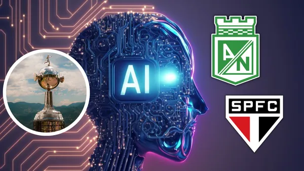 La IA ya eligió: este equipo pasará entre Nacional y São Paulo según su análisis Foto: SCI Web, CONMEBOL y Escudoteca