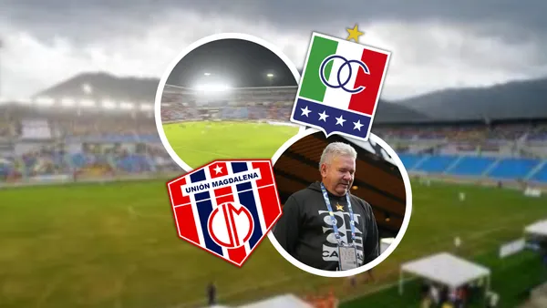 La imagen es clara: el Arriero Herrera fue agredido y todo el fútbol colombiano lo lamenta. Foto: Wikipedia, Once Caldas, X y Escudoteca