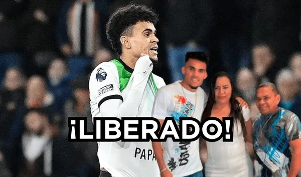 La imagen que toda Colombia quería ver, el padre de Luis Díaz en libertad.