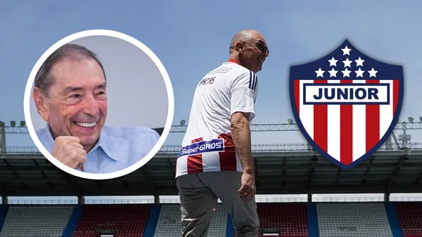 La insólita decisión de Fuad Char con el Junior de Barranquilla para el torneo clausura de 2025 Foto: Junior FC y Escudoteca