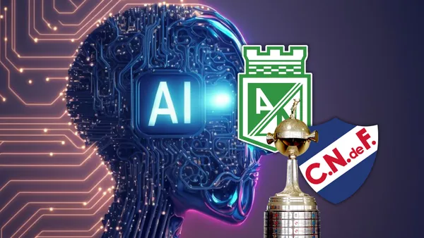La Inteligencia Artificial se la juega con el Nacional vs Nacional de Uruguay Foto: SCI Web y Escudoteca