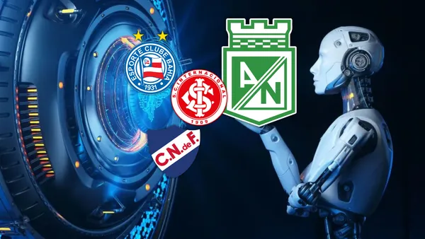La Inteligencia Artificial se la juega en el grupo de Atlético Nacional Foto: Escudoteca y SCI Web