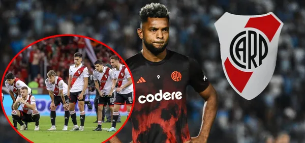 La jugada sucia en River Plate contra Borja exJunior (Semana-Goal)