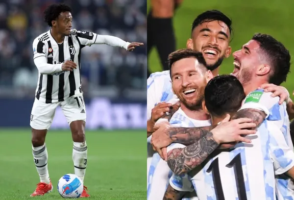 La Juventus se fijó en un jugador de la Selección Argentina y eso acelera la salida de Juan Guillermo Cuadrado en junio.