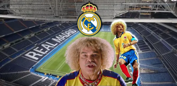 La leyenda de la Selección Colombia promociona a una marca que patrocina a clubes como el Real Madrid.