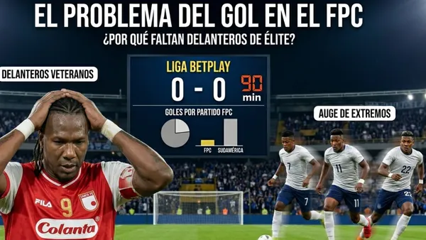 La Liga Betplay, la tercera liga con menos anotaciones en todo el continente