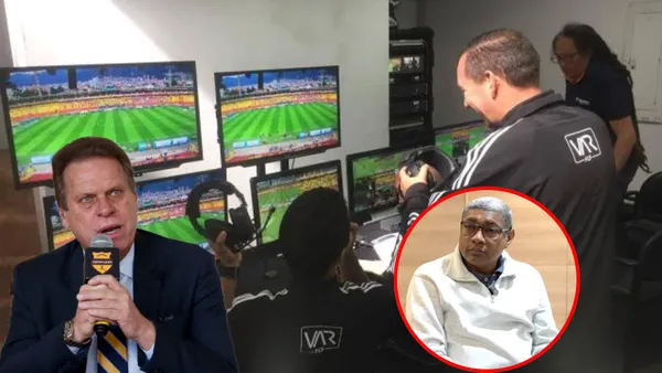 La liga colombiana se derrumba por el mal arbitraje (Foto tomada de El Tiempo, Caracol Radio)