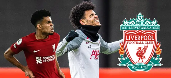 La mejor noticia que recibió Luis Díaz en Inglaterra y no fue por el Liverpool