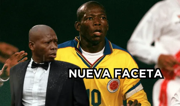 La nueva faceta del ‘Tino’ Asprilla fuera del deporte rey.