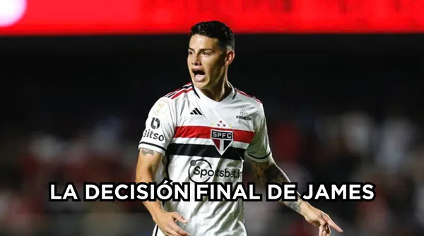 La nueva postura de James Rodríguez en Sao Paulo. FOTO: El Heraldo
