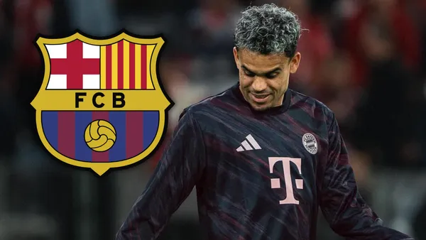 La opción que Luis Díaz tuvo de llegar al FC Barcelona y confesó Foto: Luis Díaz y Escudoteca