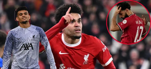 La peor noticia de Salah que podría beneficiar a Luis Díaz en Liverpool de Klopp